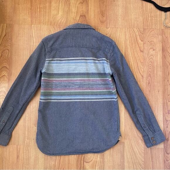 Vans Florage Button-Down Long Sleeve Shirt in Youth Medium 100% Cotton - Picture 4 of 7